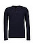 Longsleeve, Bio Baumwolle, blau - blau