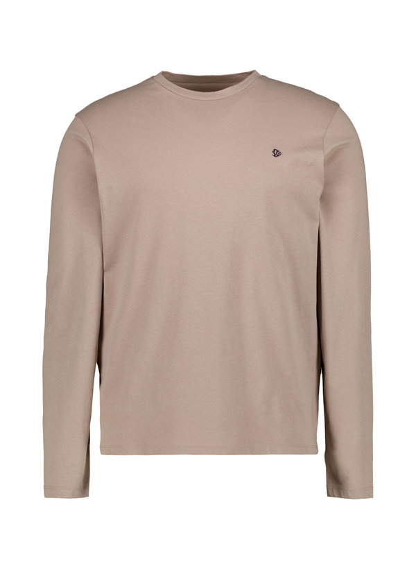 Longsleeve, Baumwolle, beige melange