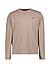 Longsleeve, Baumwolle, beige melange - beige