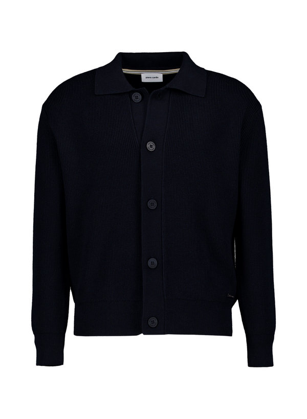 Strickjacke, Baumwolle, dunkelblau