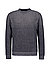 Pullover, Baumwolle, dunkelblau - dunkelblau