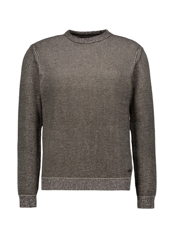 Pullover, Baumwolle, dunkelbraun