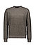 Pullover, Baumwolle, dunkelbraun - dunkelbraun