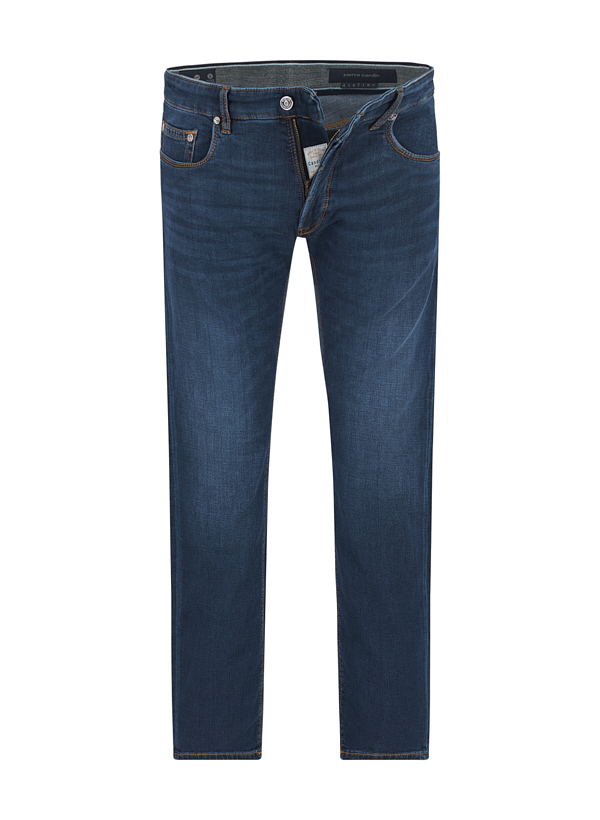 Jeans Lyon, Tapered Fit, Baumwolle T400®, dunkelblau