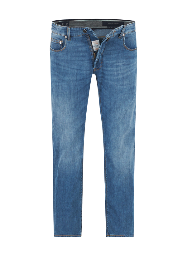 Jeans Lyon, Tapered Fit, Baumwolle T400®, dunkelblau