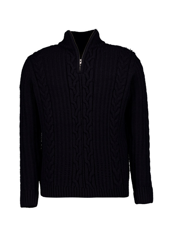 Troyer, Wolle-Mikrofaser, navy