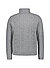 Rollkragenpullover, Wolle-Mikrofaser, grau - grau