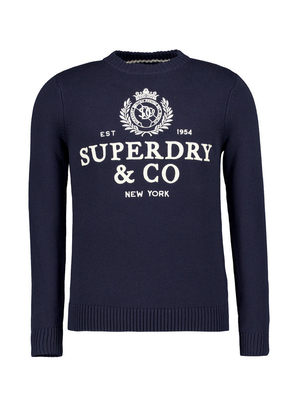 Pullover, Baumwolle, navy
