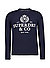 Pullover, Baumwolle, navy - navy