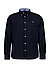 Hemd, Regular Fit, Baumwolle, Button-Down, navy - navy