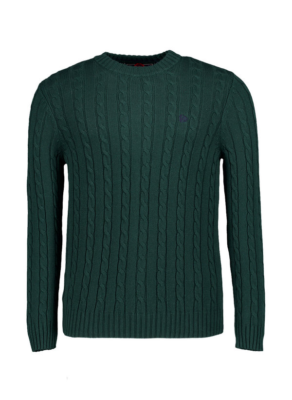 Pullover, Baumwolle, grün