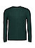 Pullover, Baumwolle, grün - dunkelgrün