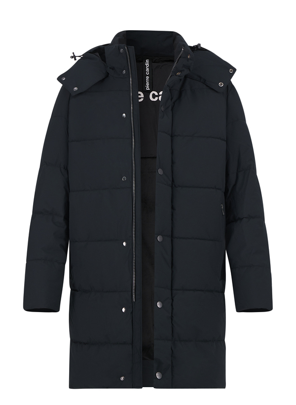 Pierre Cardin Herren Jacken schwarz Mikrofaser unifarben