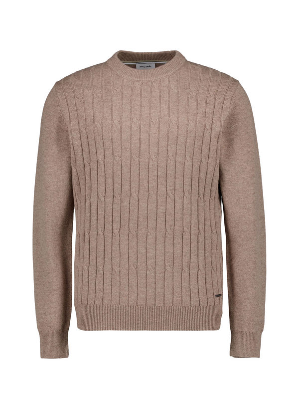 Pullover, Wolle-Baumwolle, otter