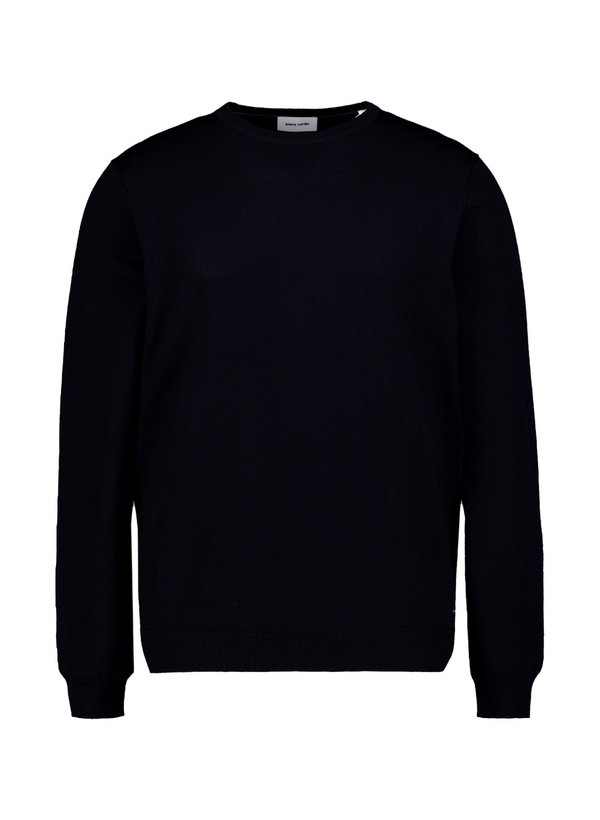 Pullover, Extrafein Merinowolle Baumwolle, nachtblau