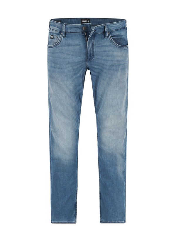 Jeans Delaware, Slim Fit, Baumwoll-Stretch, hellblau