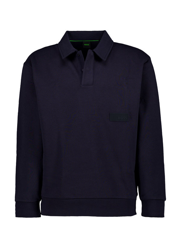 Sweatshirt, Baumwolle, dunkelblau