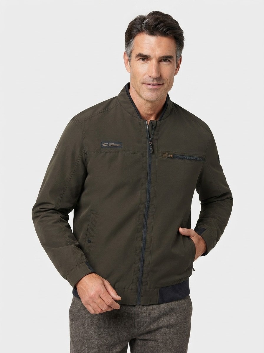 Blouson, Mikrofaser wasserabweisend, dunkelbraun