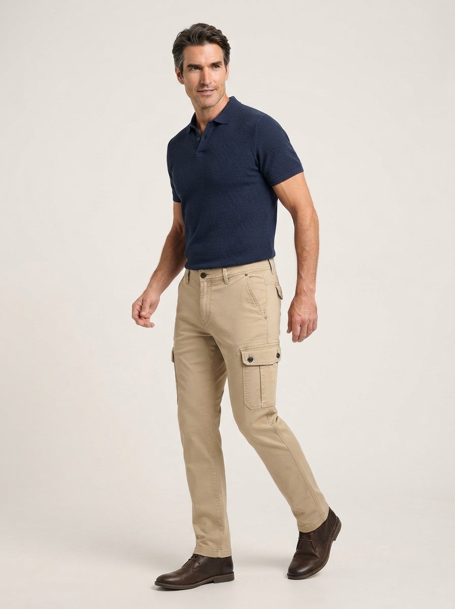 Cargohose Houston, Regular Fit, Baumwoll-Stretch,
