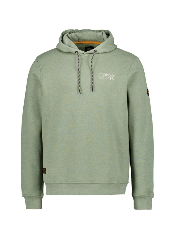 Hoodie, Baumwolle, grün