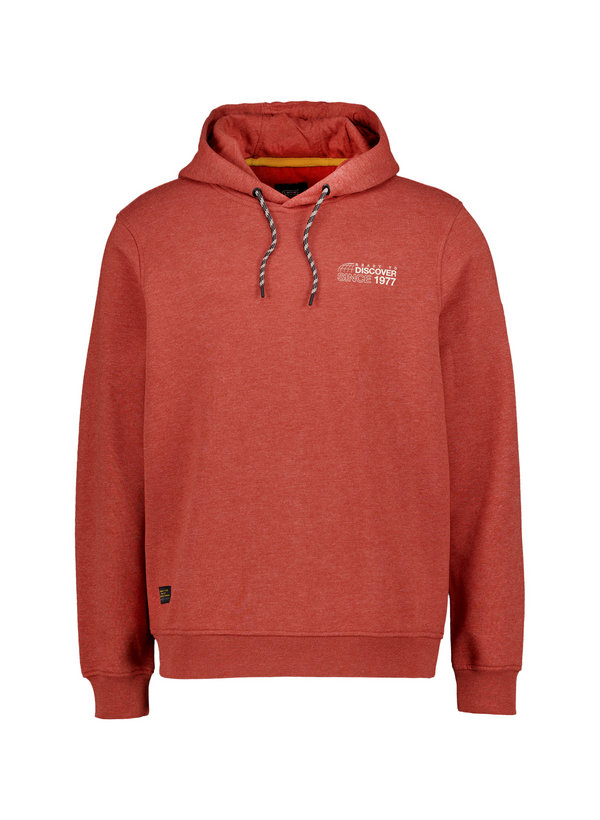 Hoodie, Baumwolle, rot
