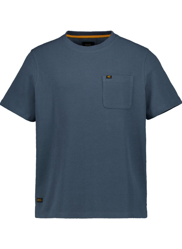 T-Shirt, Bio Baumwolle, tintenblau