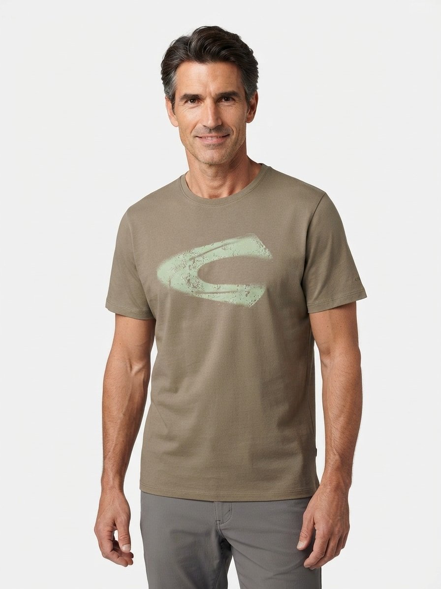 T-Shirt, Baumwolle, grün