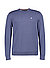 Pullover, Baumwolle, blau - blau