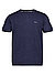 T-Shirt, Strick, navy meliert - navy