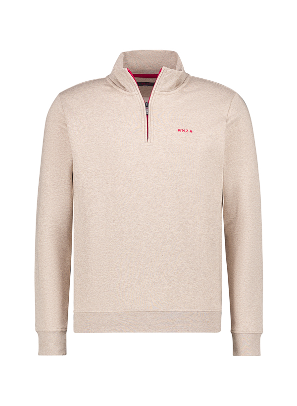 Sweatshirt, Baumwolle, sand meliert
