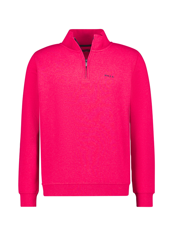 Sweatshirt, Baumwolle, rot melange