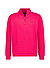 Sweatshirt, Baumwolle, rot melange - rot
