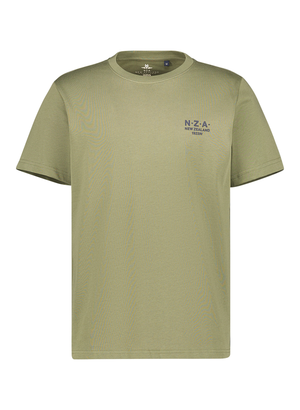 T-Shirt, Baumwolle, grün meliert