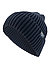 Strickmütze, Baumwolle, navy - navy