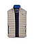 Steppweste, Mikrofaser wasserabweisend, beige-navy - beige-navy