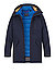 2-in-1-Jacke, Mikrofaser, Magnetverschluss, navy - navy