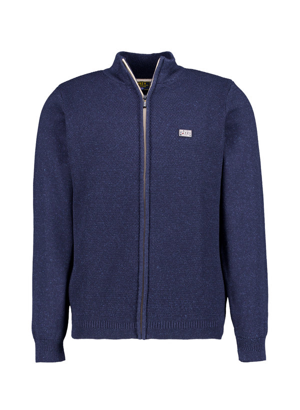 Cardigan, Baumwolle-Leinen-Mix, navy