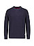 Pullover, Baumwolle, navy strukturiert - navy