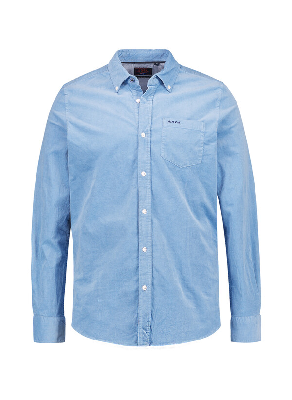 N.Z.A. Herren Hemd blau