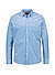 Hemd, Regular Fit, Stretch Cord, Button-Down, Brusttasche, himmelblau - blau