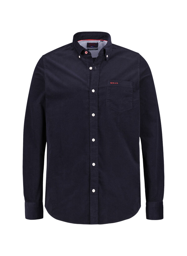 N.Z.A. Herren Hemd blau