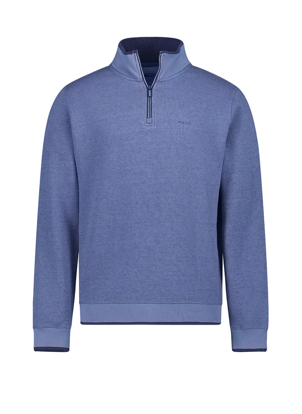 Troyer, Baumwolle, blau melange