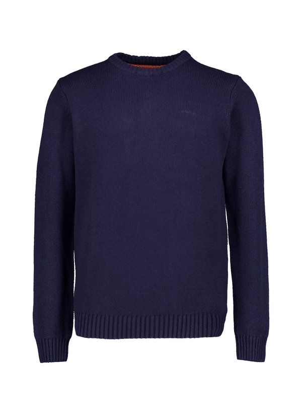Pullover, Wollmischung, navy