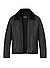 Lederjacke Monty, Lammnappa Echtfellkragen, schwarz - schwarz