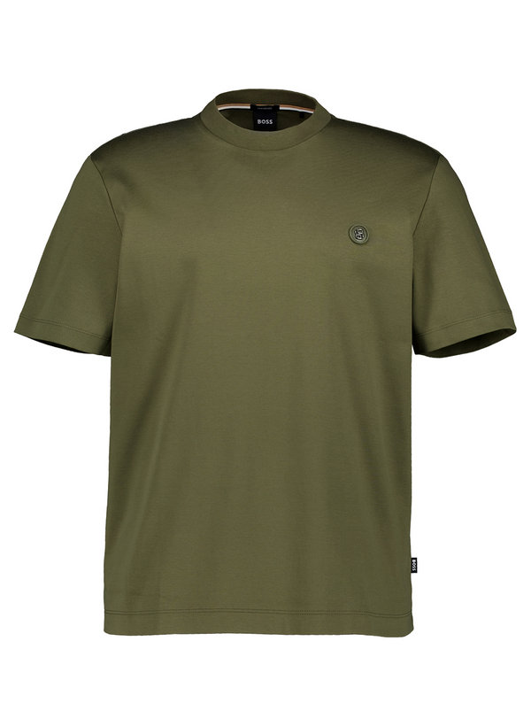 T-Shirt Taut, Baumwolle mercerisiert, dunkelgrün