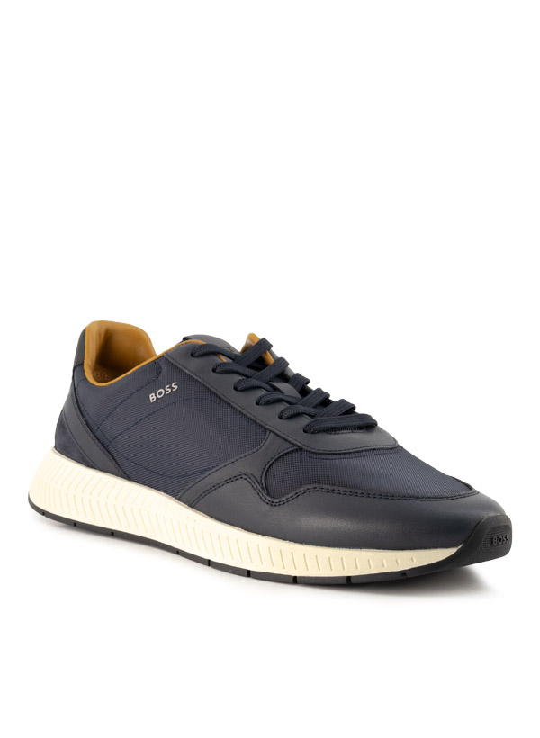 Sneaker Titanium, Leder-Textil, dunkelblau