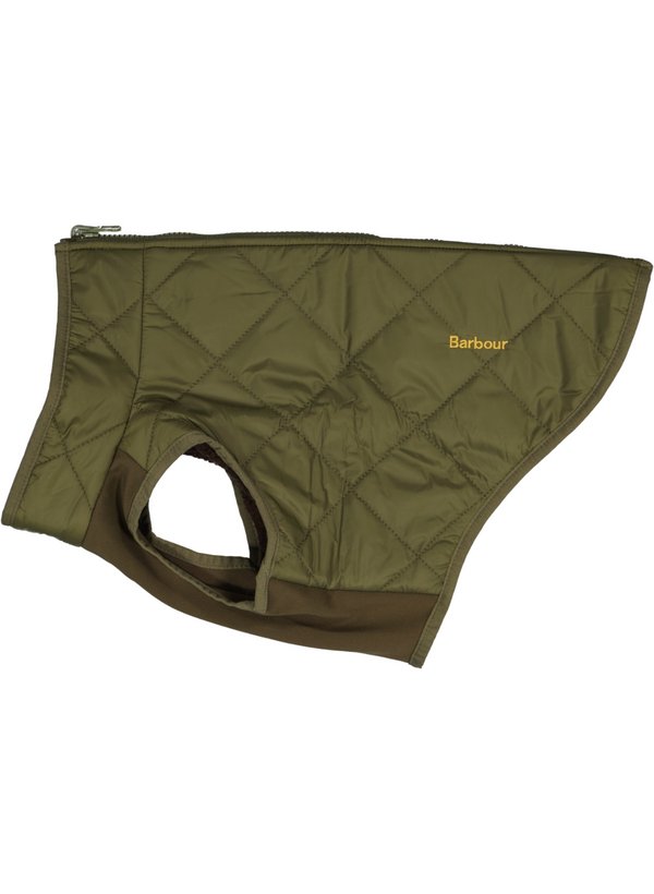 Wende-Hundemantel, Fleece, oliv