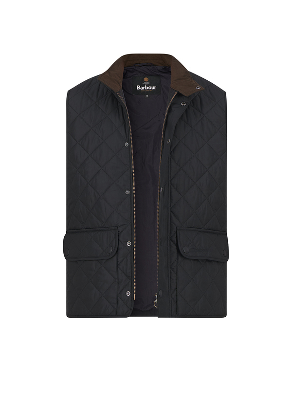 Steppweste Lowerdale Gilet, Mikrofaser, black