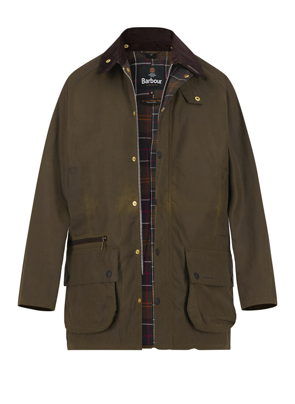 Jacke Classic Beaufort, Baumwolle gewachst, beech