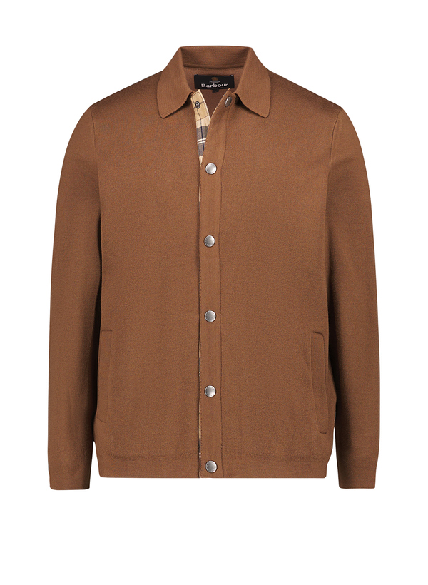 Cardigan Florcombe, Baumwolle-Wolle, dark sand